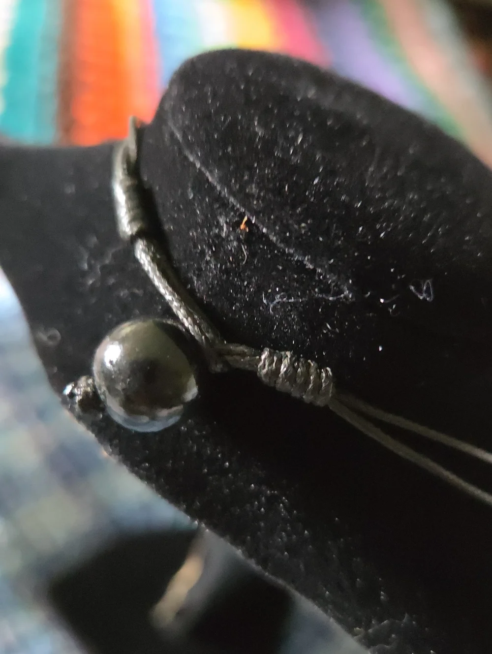 Paparazzi Blue Turquoise & Black Lava Bead Desert Guide Necklace. NWOT. Unisex.
